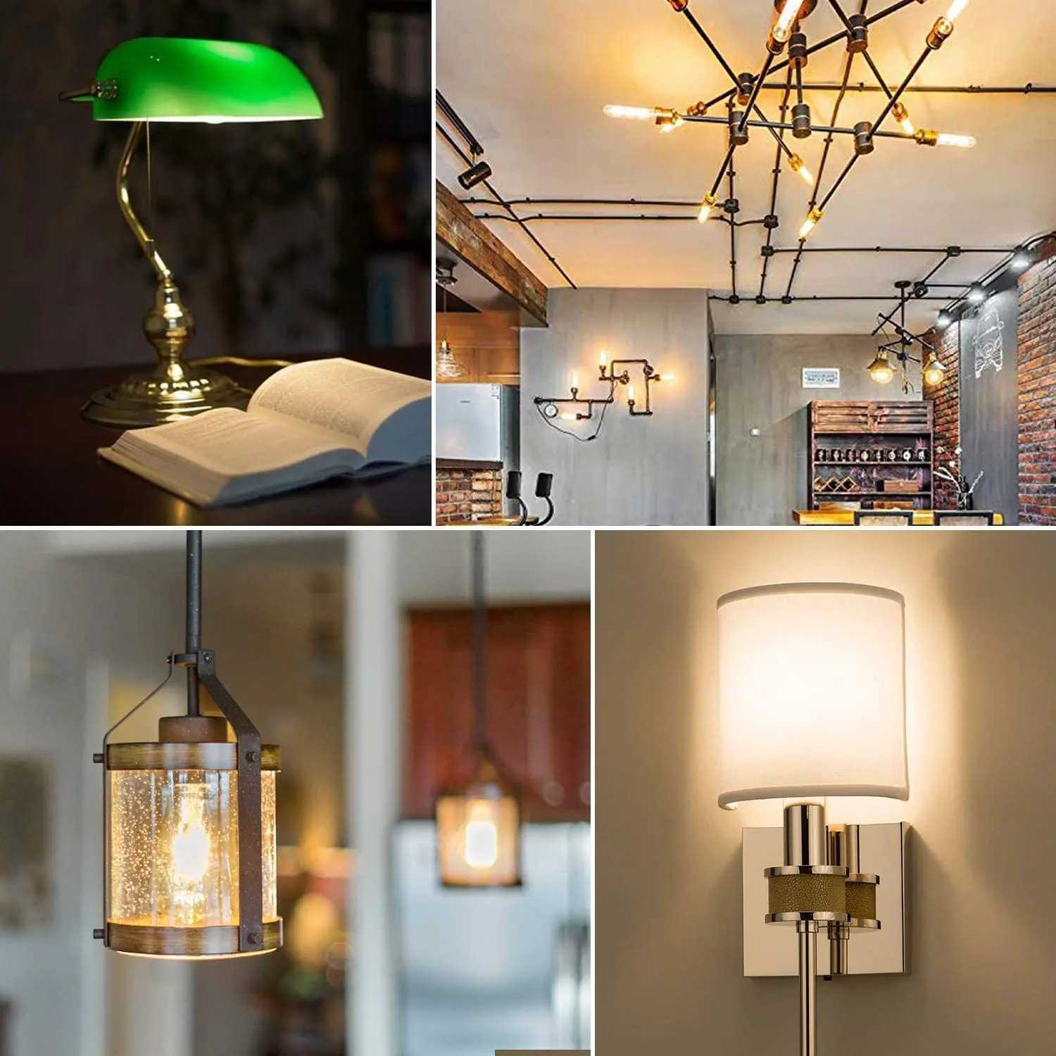 Edison G40 Led E27 Bulb 220V E26 15W Warm White Frosted Glass Globe Replaceable Pendant Chandelier String Light Filament Lamp C250917