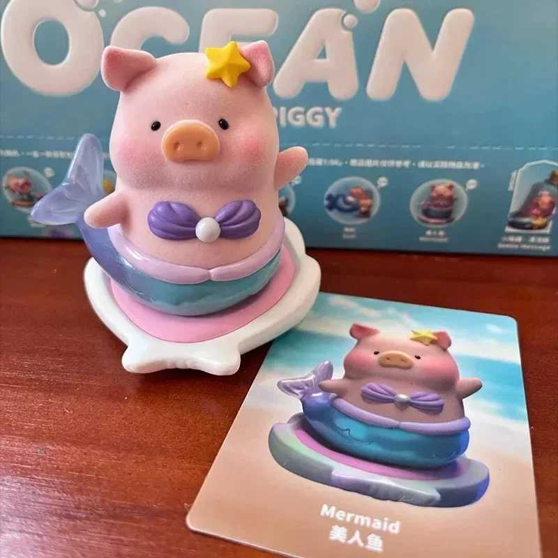 Lulu The Piggy Ocean Series Blind Box Kawaii Tide Player Action Figure Display Toys Desktop Collection Mysterious Surprise Gifts C250917