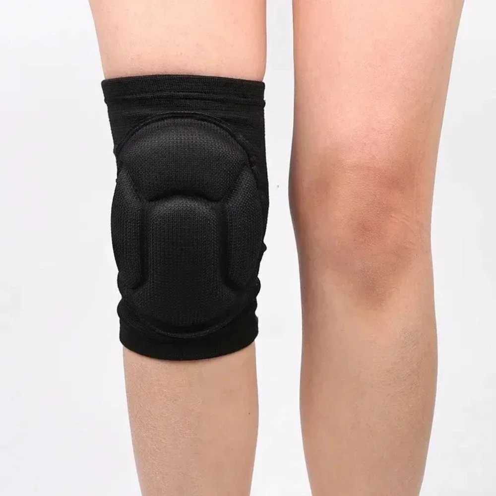 1 Pair Sports Thickening Knee Pads Volleyball Extreme Sports Kneepad Brace Support Dancing Anti collision Elastic Knee Protector J250917