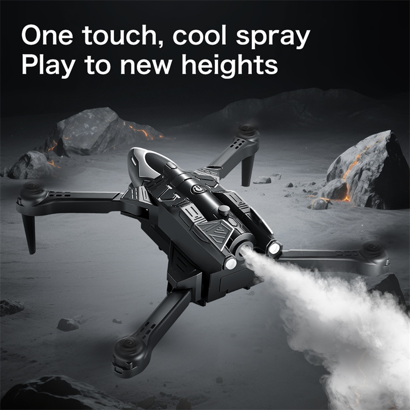 New V82 Drone Aerial Photography HD Professional Drones Optical Flow Positioning Intelligent Obstacle Avoidance Toy Remote Control Aircraft Long Stand