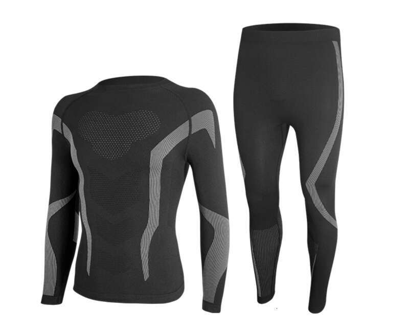 Men's Clothing New Ski Quick Drying Suit Tight Bottom Compression Clothing Cycling Outdoor Sports Thermal Underwear Parent Child Men And Women
