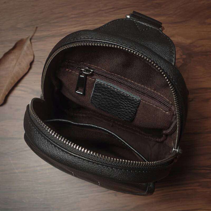 designer bag 52 nuka high quality mens genuine leather chest fashion small sling top natural cowhide crossbody pack shoulder bag
