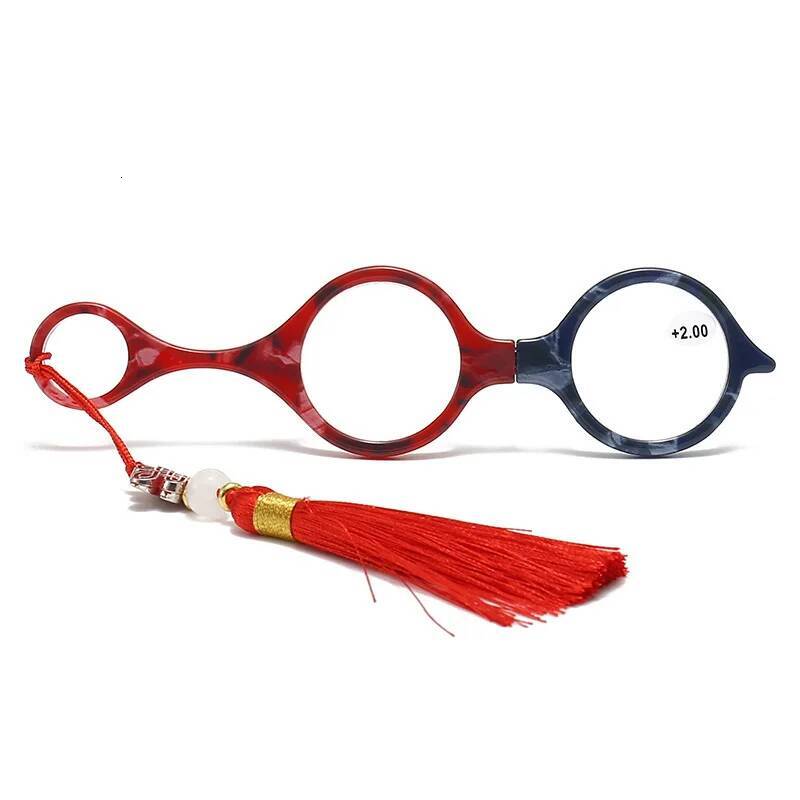 2024 New Color Reading Women Men Necklace Readers Lightweight Portable Anti-loss Magnifying Glasses +1.0 +2.0 +3.0 +4.0 ddmythur
