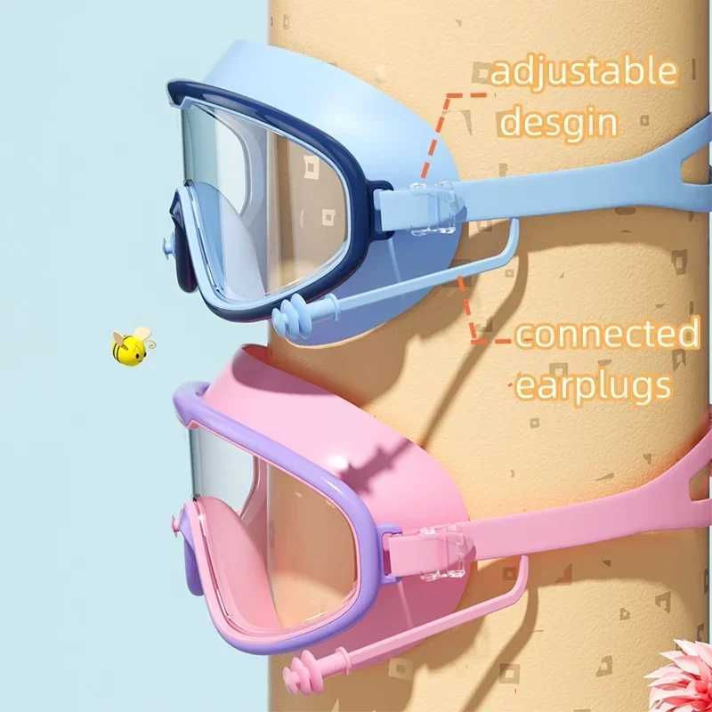 Swimming Goggles for Adult Kids Men WomenWaterproof Anti Fog Highdefinition Myopia Swimming Goggles Eye ProtectionDiving J250917