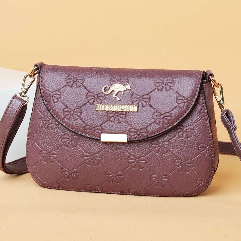 Best Selling Designer Bag Trendy PU Leather Crossbody Women Stylish Spacious Small Square Shoulder Bag With Multiple Pockets