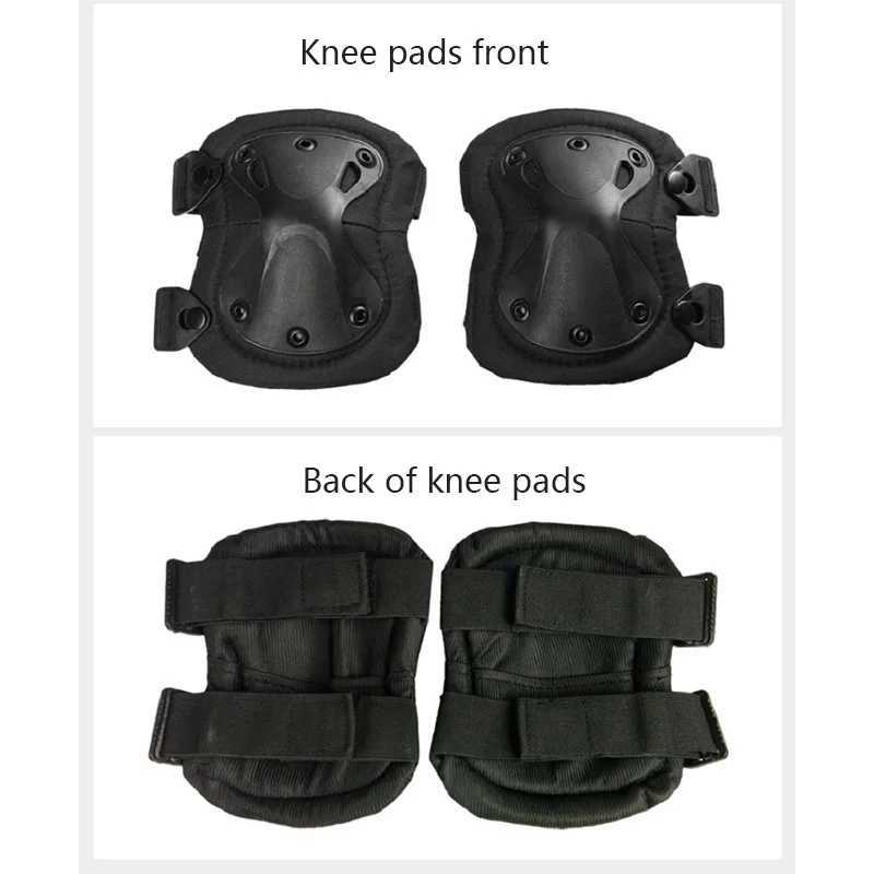 Outdoor Tactical Protective Gear Set Of 4 Knee Pads Elbow Pads For Outdoor Cycling Mountaineering And Hiking Protection Sports J250917