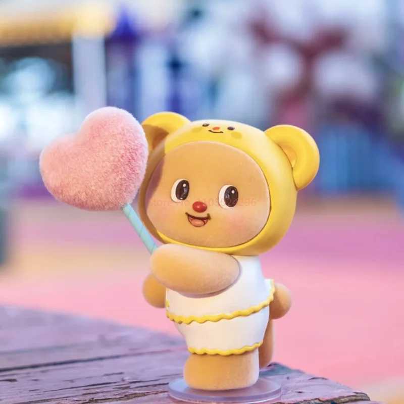 Butterbear Sweet Life Series Blind Box Doll Toys Action Figure Butterbear Flocking Figurines Desktop Gifts For Kids Girls C250917