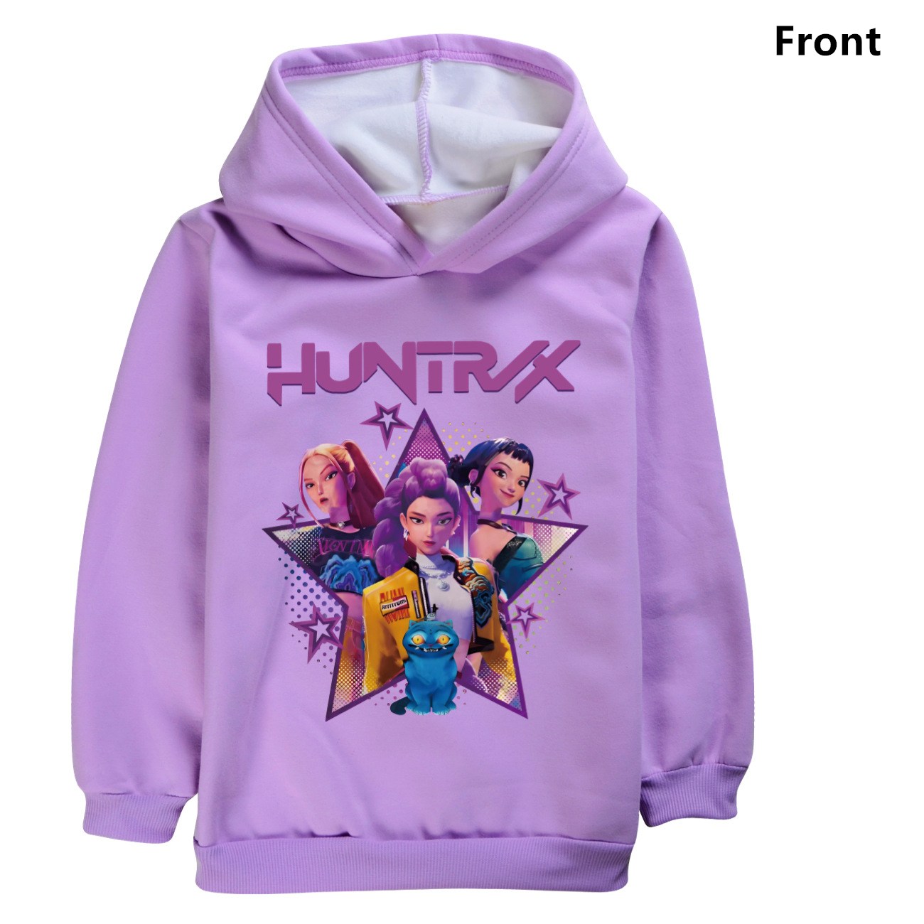 Autumn Funny Zip Up Sweatshirts Kpop Demon Hunters Hoodie Children Clothes Kid Girl Boy Sweatshirt Zipper Hoody Baby Casual Top