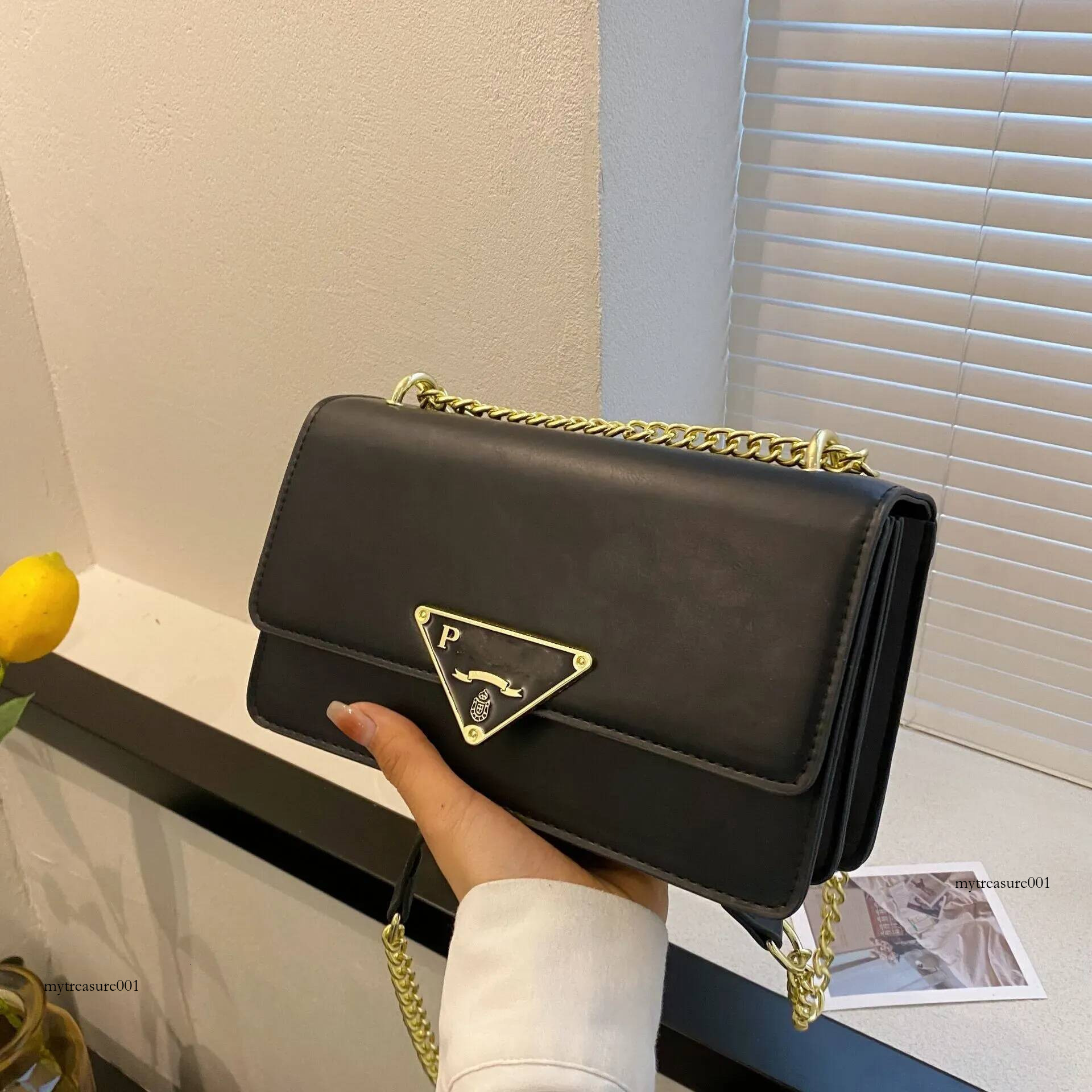 P Shoulder bag For Women Fashion Bags Fashion Chain Casual Crossbody Bags Cover Magnetic Cross Body Ladies Bag Purses Designer Woman Handbag Free Shiping