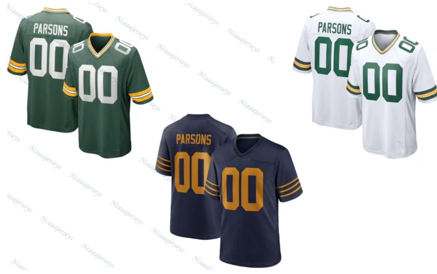 0 Golden 1 PARSONS 10 Love Football Jersey Jacobs Clifford Jacobs Elgersma Willis Hardman Doubs Custom Jerseys Sweatshirt - Embroidered3333