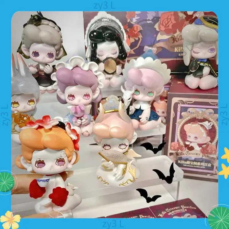 Killa Treasure Pavilion Series Blind Box Cute Doll Anime Action Figure Surprise Bag Mini Doll Collection Model Pvc Statue Toys C250917