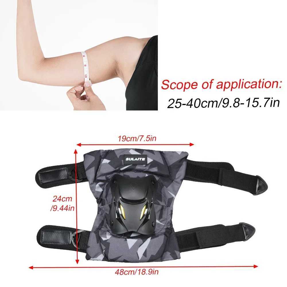 Fashion Motorcycle Kneepad Fluorescence Moto Elbow Knee Pads Motocross Racing Protective Gear Protector Guards Kit Accessories J250917