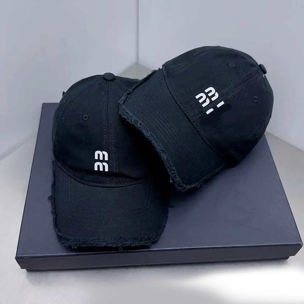 designer women ball caps spring casual rhinestone letter hats classics baseball miumius mius mius miumiue fashion lattice warm casquette vacation beach versatile