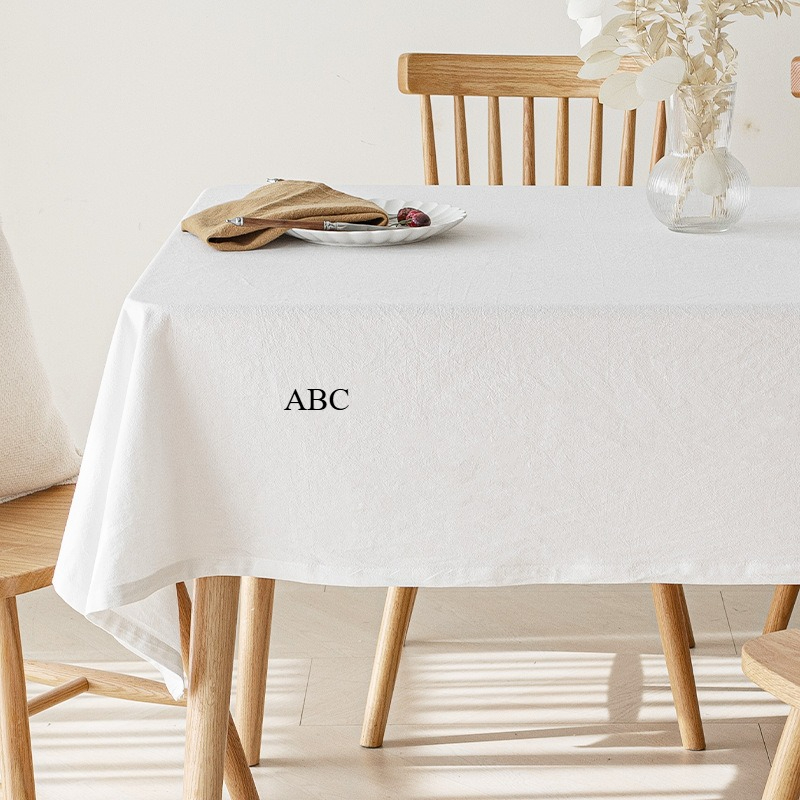 Solid Color Fabric Photography Background Dormitory Dessert Table Tablecloth TY7