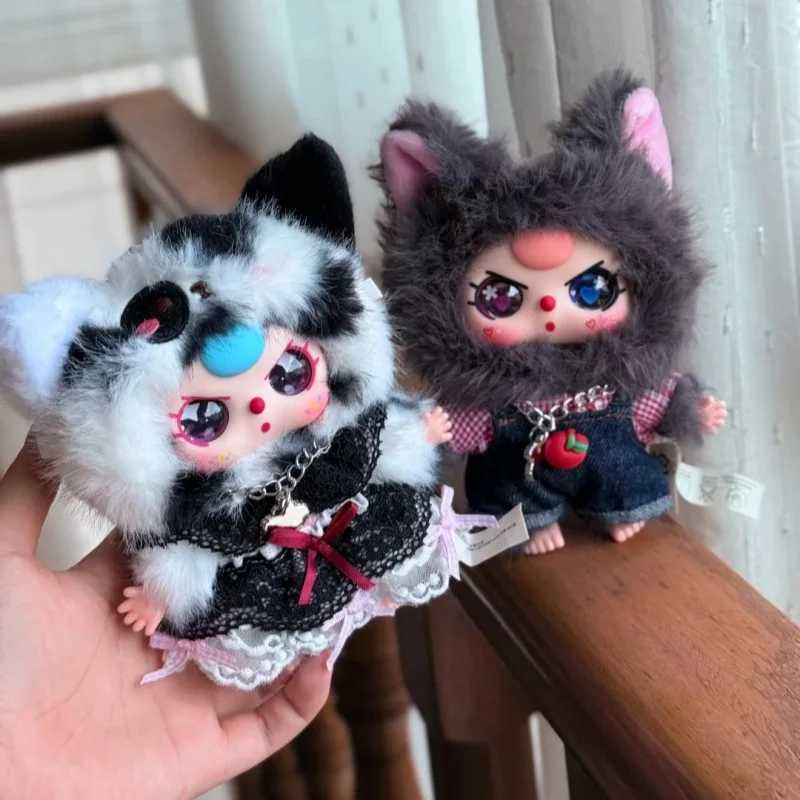 Genuine Baby Three Cats And Dogs Series Blind Box Cute Vinyl Plush Doll Bag Pendant Decor Trendy Toy Surprise Girls Kids Gift C250917