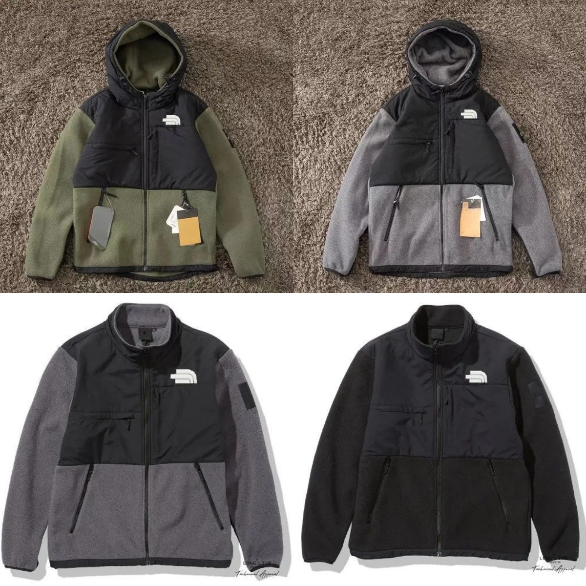 Designer Men Polar Jacket Fleece Outdoor Sports Coat Leisure Thickened Collar Cotton Cardigan Fashion Windbreaker Warm Coat Top