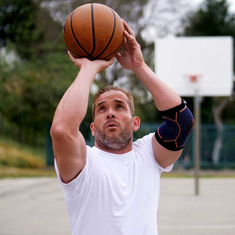 1Pcs Elbow Compression Sleeve Brace Instant Arm Joint Prevention Pain Relief For Tennis ElbowGolfers ElbowArthritisBursitis J250917