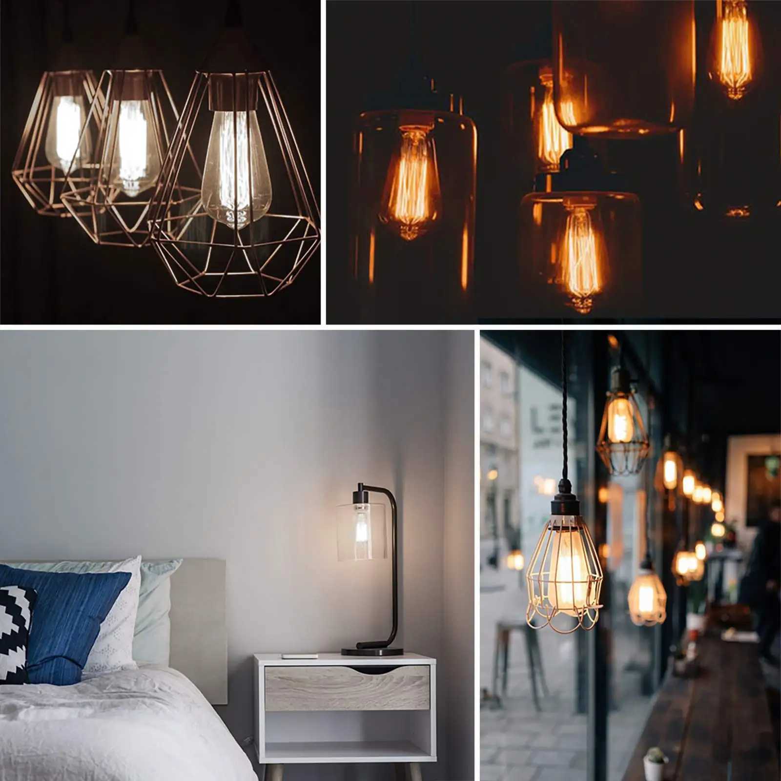 S14 2W Led Filament Dimmable Light Bulbs 2700K 220V ST45 Shatterproof IP44 Waterproof Outdoor String Light E27 Edison La C250917