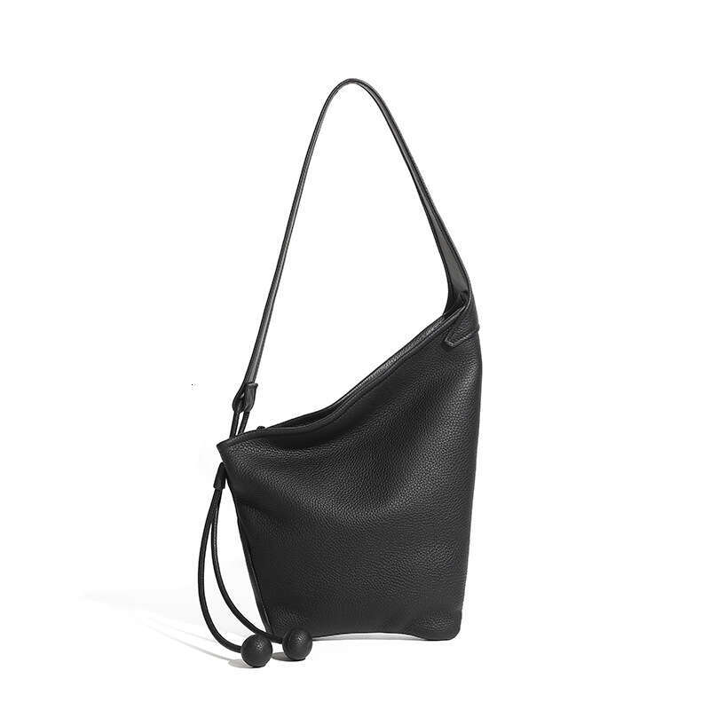 Autumn New Lazy Niche Asymmetric Design Minimalist Knot Baguette Single Shoulder Crossbody Women's Bag B3