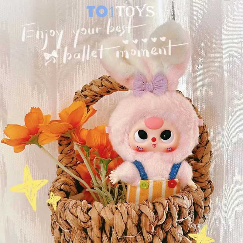 Baby Three Macaron Little Rabbit Series Plush Blind Box Toys Mystery Box Cajas Misteriosas Figures Kawaii Dolls for Girls Toys C250917