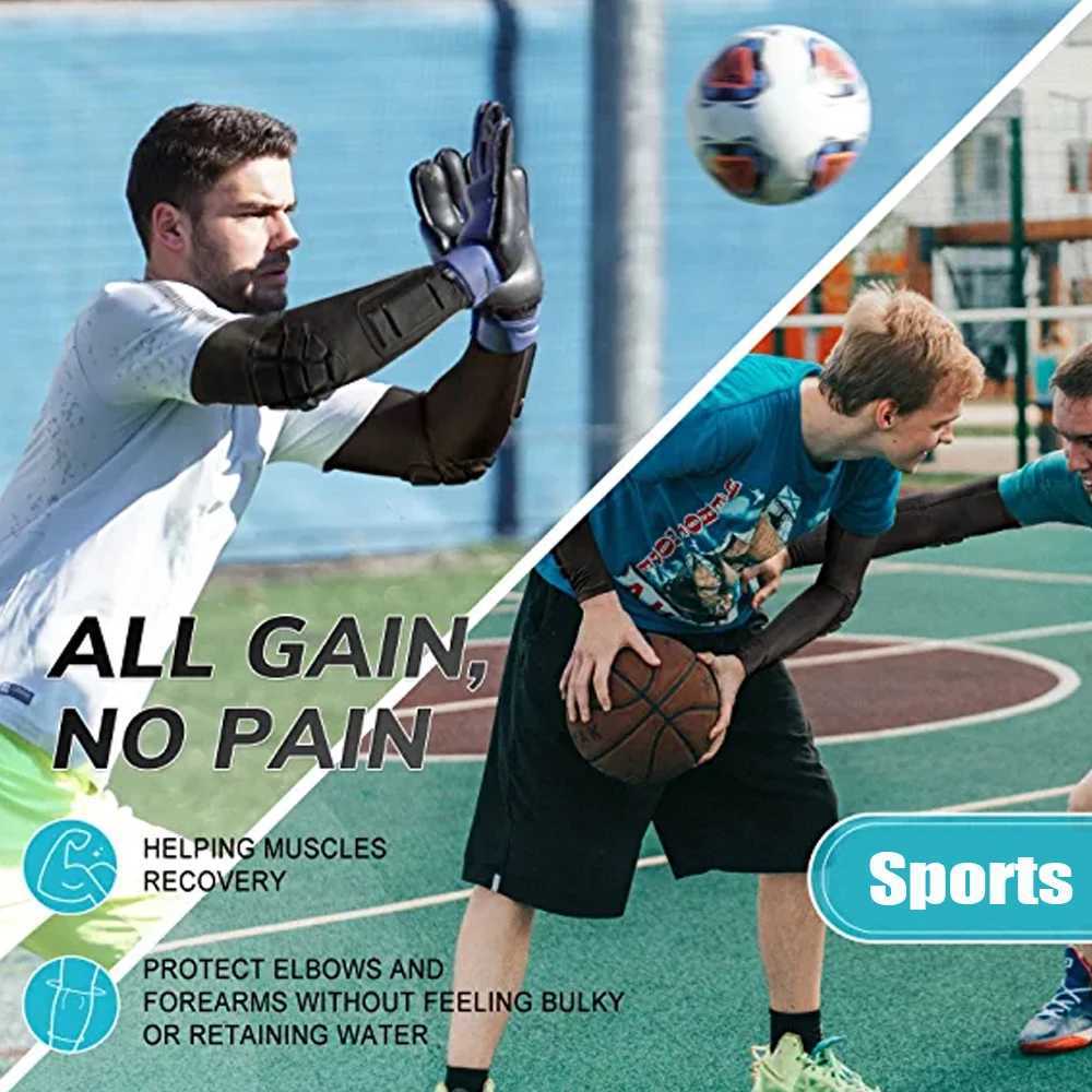 1PCS Arm Sleeves Youth Adult Basketball Shooter SleevesElbow Forearm Crashproof Pads for Football Basketball Volleyball Soccer J250917