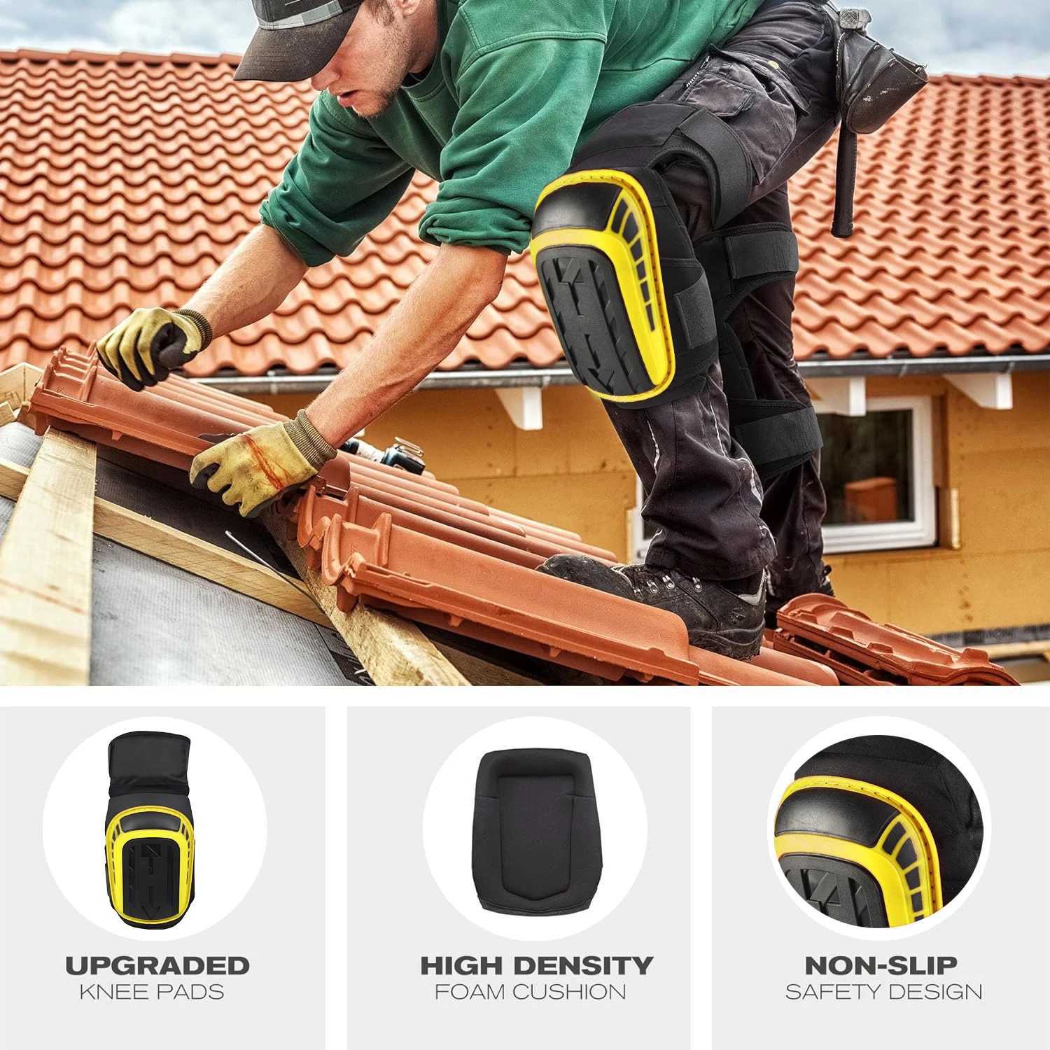 Knee Pads for Work Construction Gel Knee Pads Tools Comfortable Antislip for Cleaning MountaineeringCyclingroller Skidding J250917