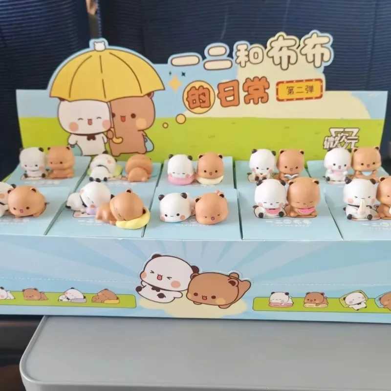 Genuine Anime Yier And Bubu Daily 2nd Bullet Blind Box Kawaii Bubu Dudu Figure Desk Decor Ornament Surprise Box Birthday Gift C250917