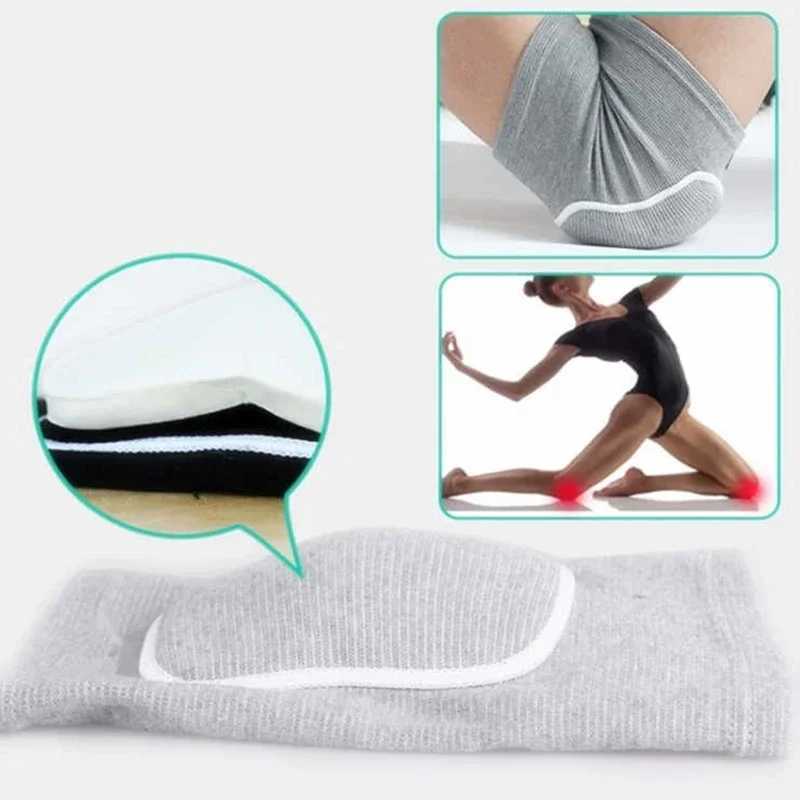 2 Pcs Sports Knee Pads Compression Dancing Knee Protector Support Thickened Sponge Volleyball Yoga Crossift Knee Brace Adult Kid J2509171