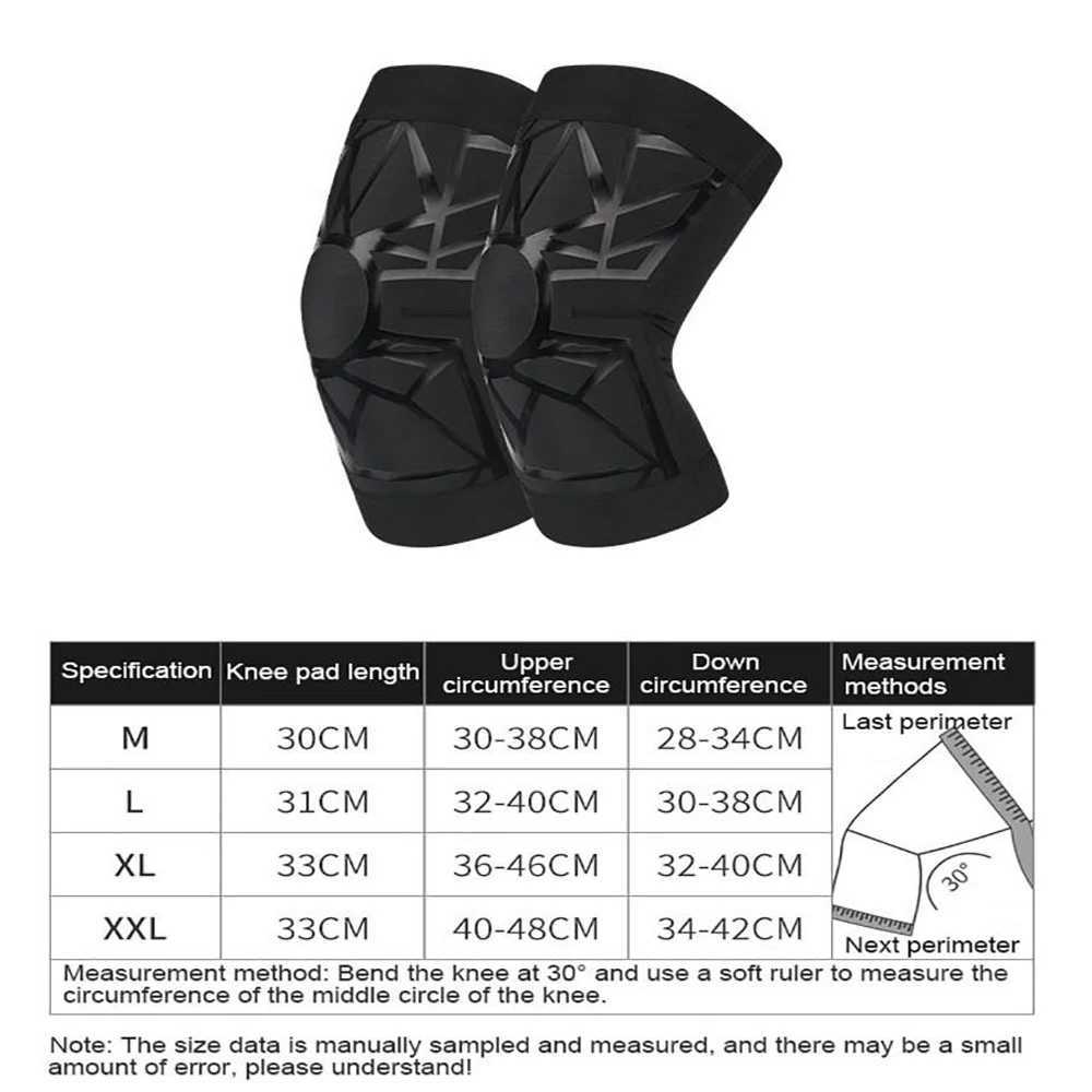1Pcs Knee Compression Sleeve Brace Support for Knee Pain for Men Women Running Basketball Volleyball Weightlifting Gym J250917