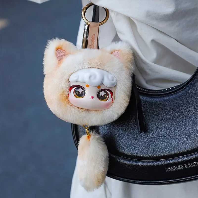 Meow IV Series Blind Box cartoon Plush Doll Cute Face Backpack Decoration Toy Keychain Surpris Mystery Box Collection Gift C250917