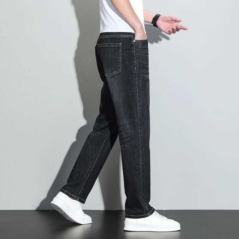 190cm 200cm Mens Tall Jean Straight Regular Fit Denim Pant Male Teeneeger Stretch Extra Long Length 110 115 Cm 120cm LengthenedZ250917