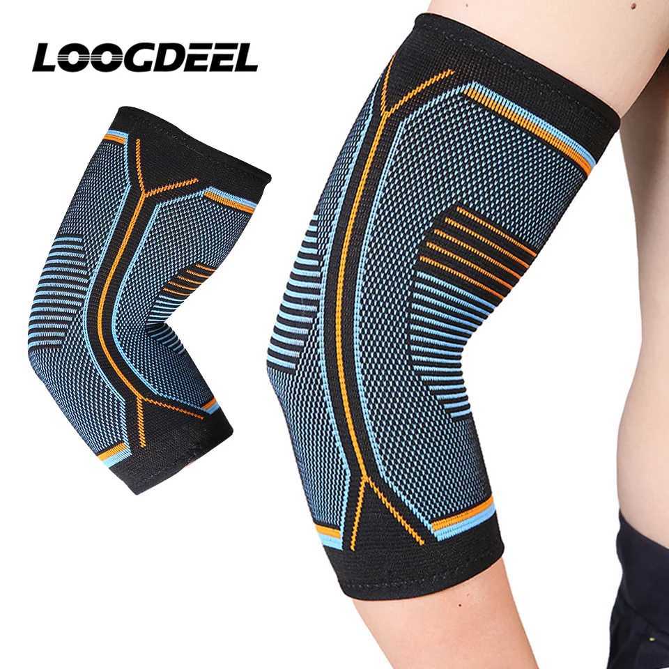LOOGDEEL 1Pcs Sports Knit Elbow Brace Weightlifting Compression Support Reduce Tennis Golfers Elbow Golfers Elbow Pain Relief J250917