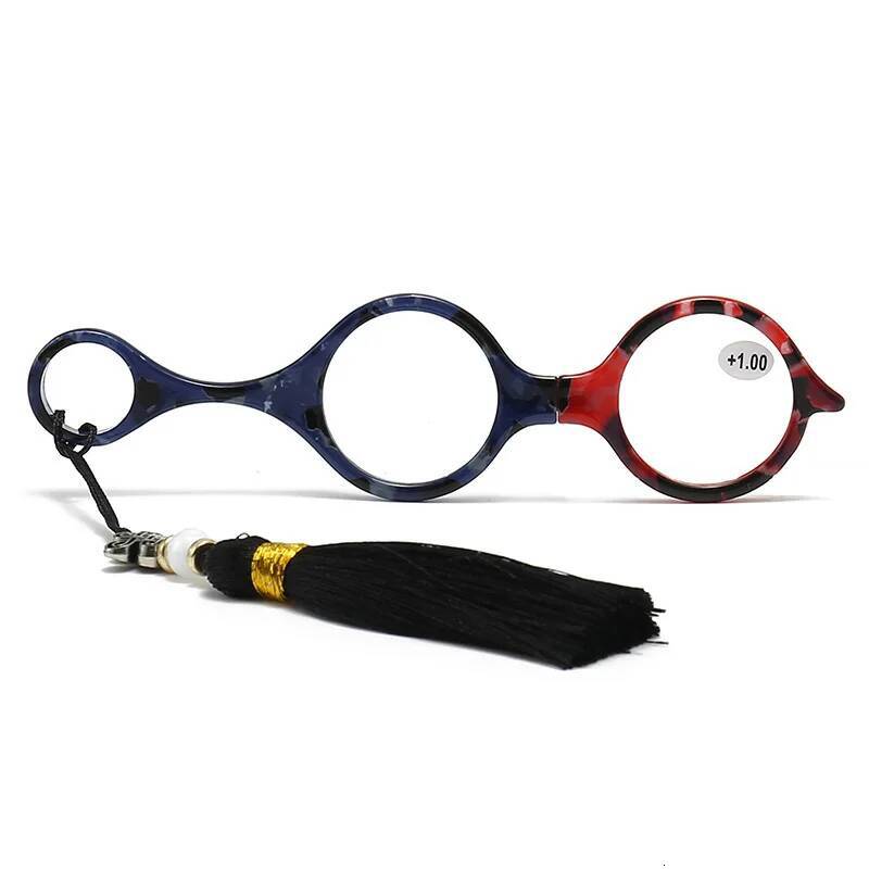 2024 New Color Reading Women Men Necklace Readers Lightweight Portable Anti-loss Magnifying Glasses +1.0 +2.0 +3.0 +4.0 ddmythur