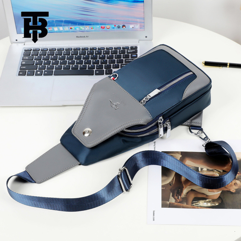 Designer Bag Cross-border Hot Sale New Men's Luxury Bag Waterproof Oxford Cloth Chest Bag Men's Single Shoulder Crossbody Bag High-end Casua