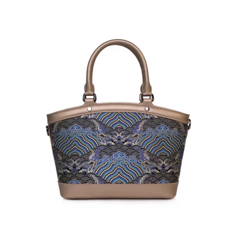 Designer Bags Designer Woman Bag Luxury Bag Chinese-Style Silk Cloud Brocade Handbag Vegetable Basket Crossbody Bag Fashion Bags Crossbody bags
