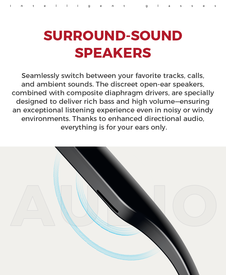 AI Smart Glasses with Camera 800W AI Real-Time Translation, Bluetooth Audio , Camera, Hands-Free Video Recorder for Travel, Sports, Outdoor Use (M01 P
