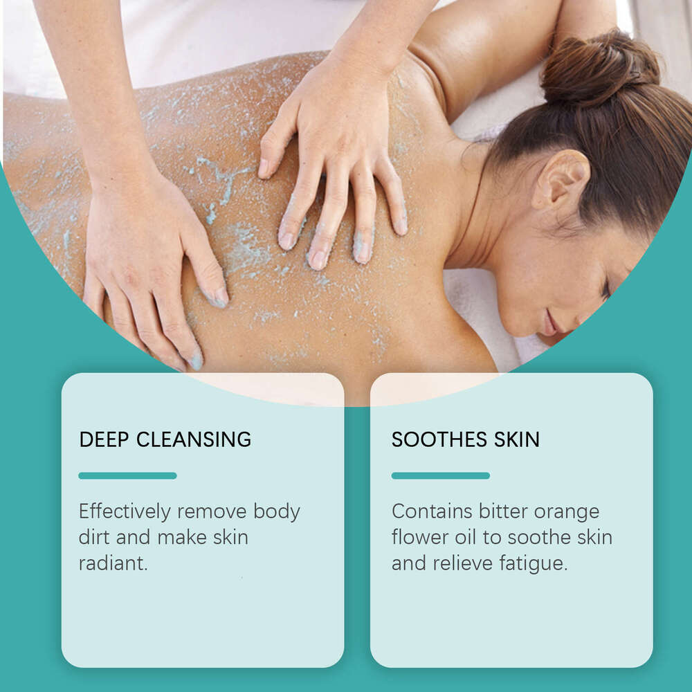 EELHOE Gentle Cleansing Smooth Skin Moisturizing Refreshing Non-Sticky Skincare Bath Sea Salt