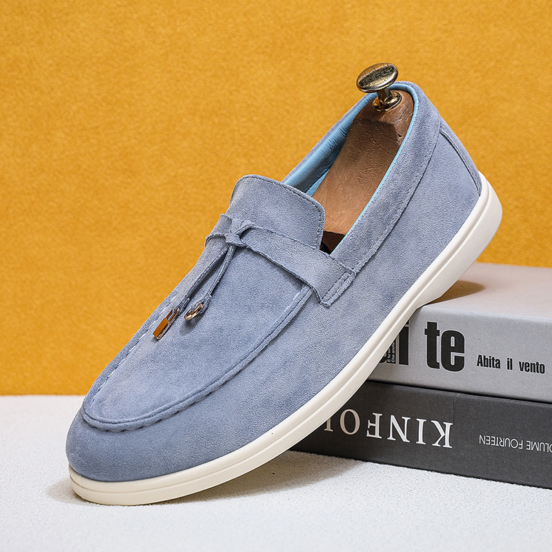 TOP Designer Men's Fashion Versatile Flat Casual Shoes Slip-On Lazy Shoes Large Size Men's Casual Shoes 46