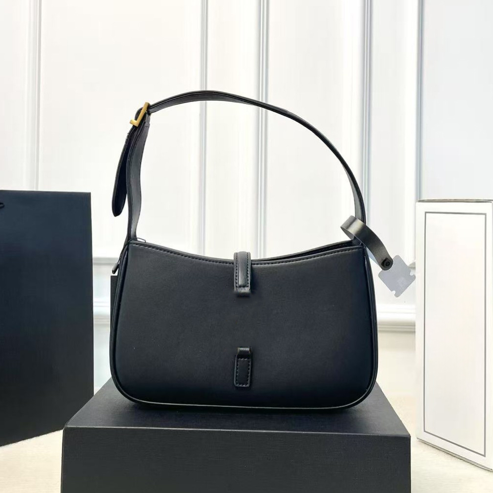 designer bag LE5A7 Hobo Luxury Bag Shoulder Bag Woc Envelopes bag mini bag women handbag Patent Leather Crocodile Underarm bag multi-color Black cowhide purse