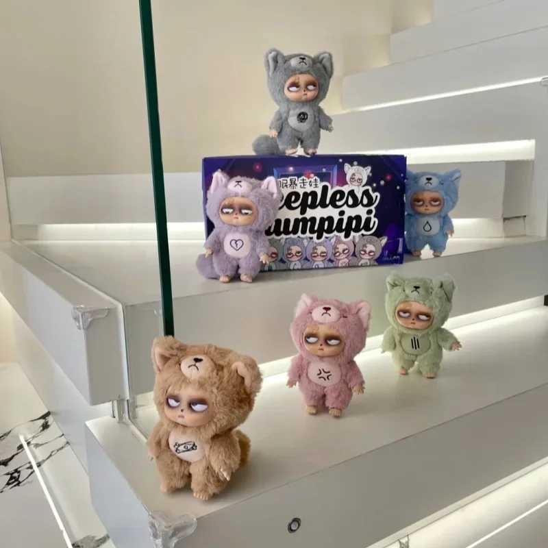 New Sleep Grumpipi Series Blind Box Vinyl Face Doll Trendy Pendant Decor Macaron Color Bag Collection Model Toy Gift C250917