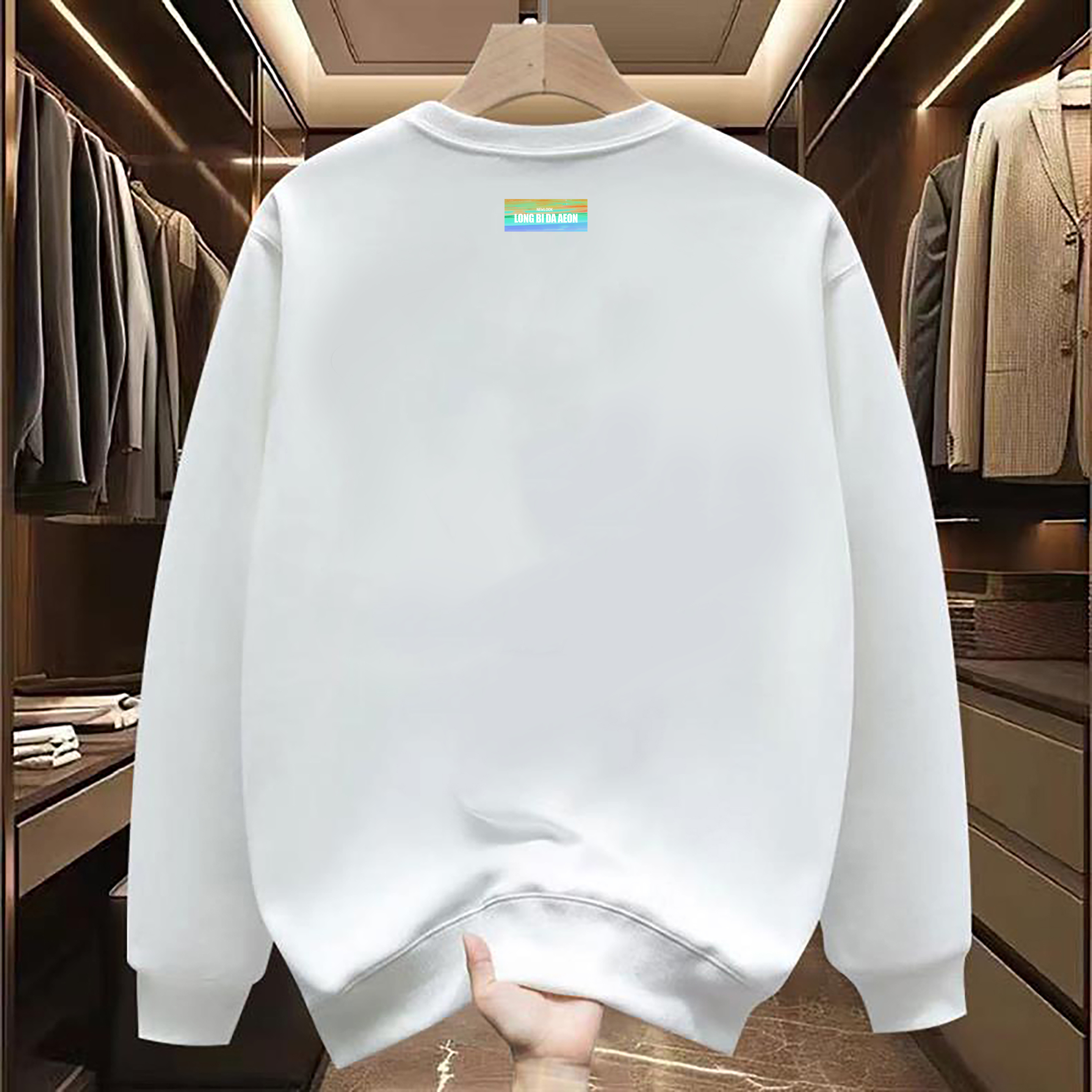 Designer Men Crewneck Sweatshirt Classic Streetwear Pure Cotton Thicken Breathable Loose Oversized Daily Casual Trendy Women Crewneck Sweatshirt