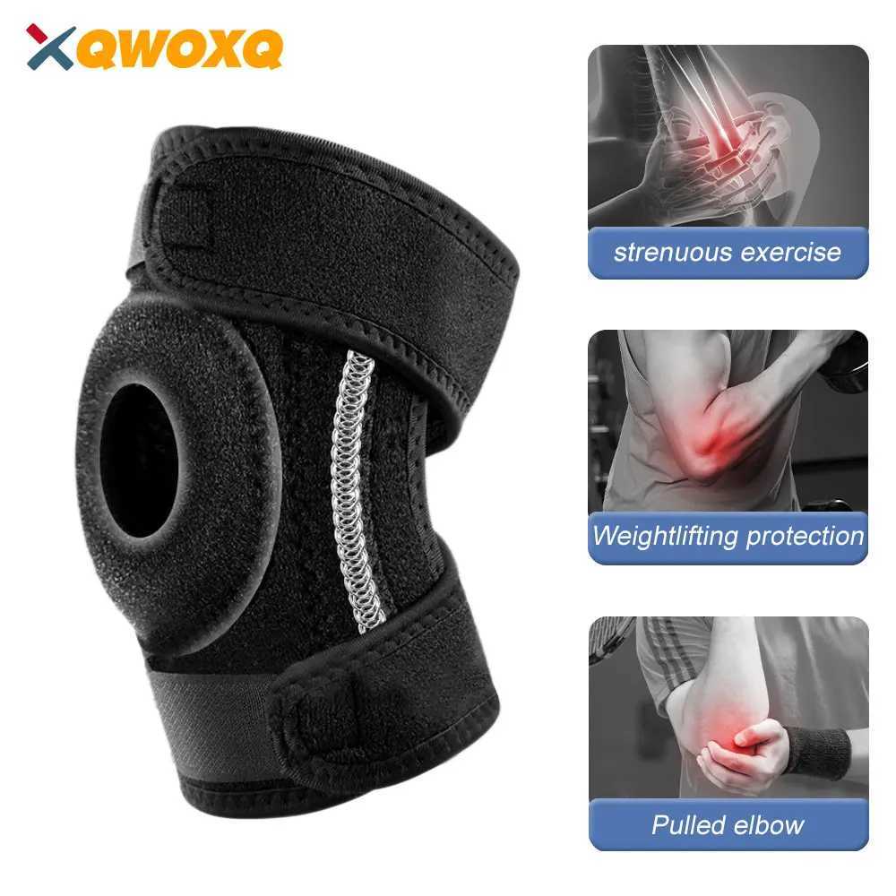 1 PCS Elbow Brace Elastic Pain Band Wrap Arm Brace Adjustable Arthritis Bandage Muscle Protective Elbow Support Tendonitis Belt J250917