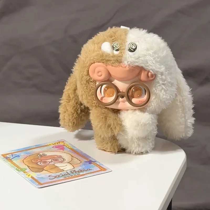 QKid Emotional Hairy Monsters Series Plush Blind Box Mystery Box Kawaii Vinyl Face Doll Pendant Anime Figures for Girl Gift Toy C250917