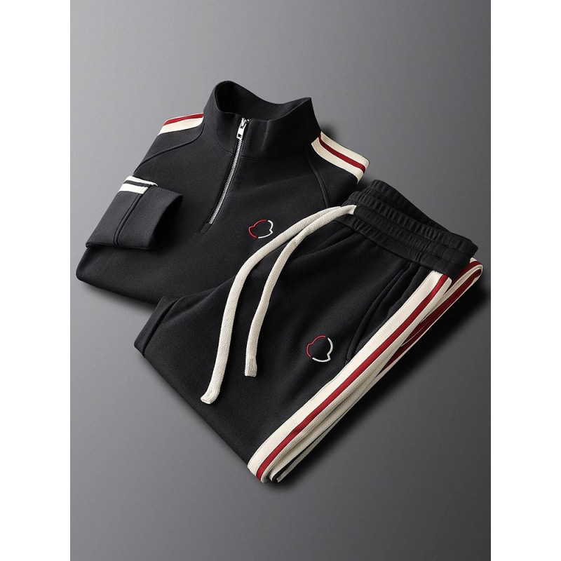 Men's Tracksuit Designer Tracksuit New Fashion Side-Striped Casual Sports Sweatshirt Set Men's Spring & Autumn Knitted Two-Piece Sweatshirt Set