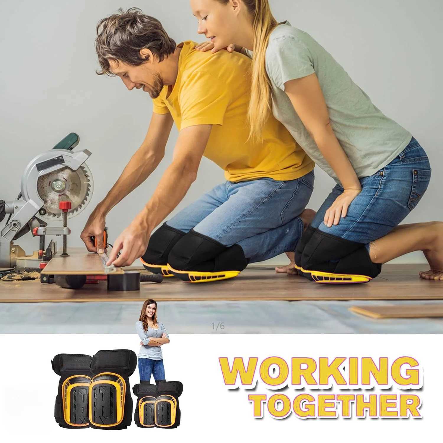 Knee Pads for Work Construction Gel Knee Pads Tools Comfortable Antislip for Cleaning MountaineeringCyclingroller Skidding J250917