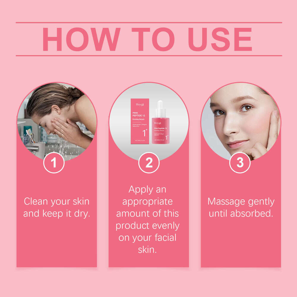 HOYGI Niacinamide and Firming Serum Gentle Hydration Care for Facial Skin Moisturizing Elasticity Delicate