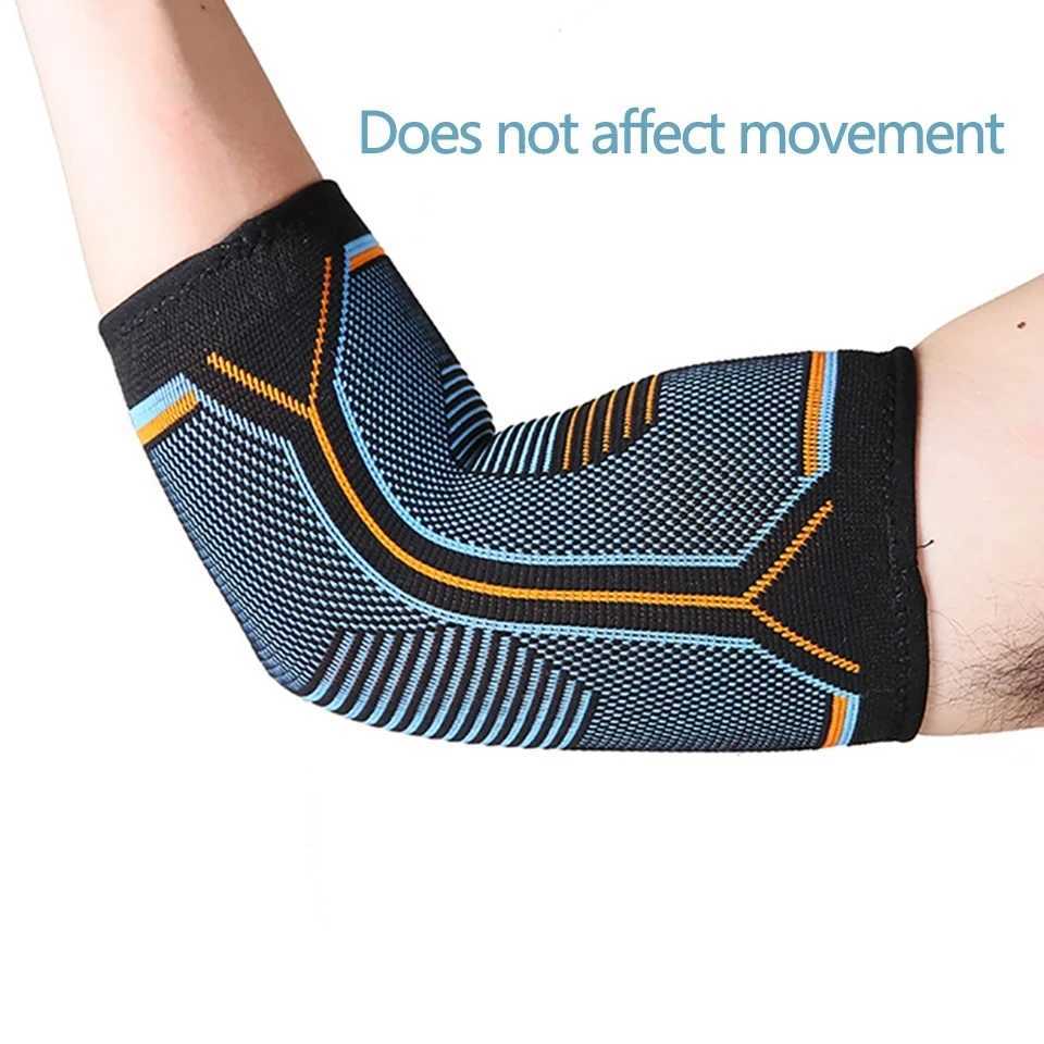 LOOGDEEL 1Pcs Sports Knit Elbow Brace Weightlifting Compression Support Reduce Tennis Golfers Elbow Golfers Elbow Pain Relief J250917