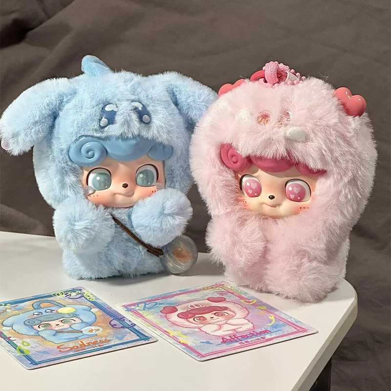 QKid Emotional Hairy Monsters Series Plush Blind Box Mystery Box Kawaii Vinyl Face Doll Pendant Anime Figures for Girl Gift Toy C250917