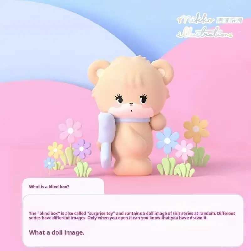 Miniso Mikko Blind Box Start A Dream Series Blind Box Trendy Play Garage Kit Lovely Doll Girl Ornament Birthday Gift Kids Toys C250917