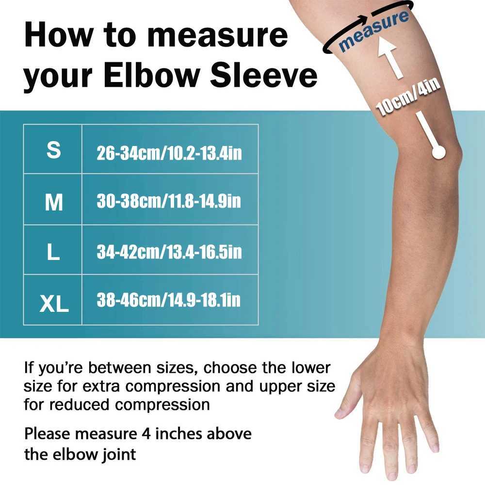 1PCS Elbow Support Sleeve High Elastic Compression Brace for Tennis Golfers ElbowWorkoutBursitisArthritisMen Women J250917